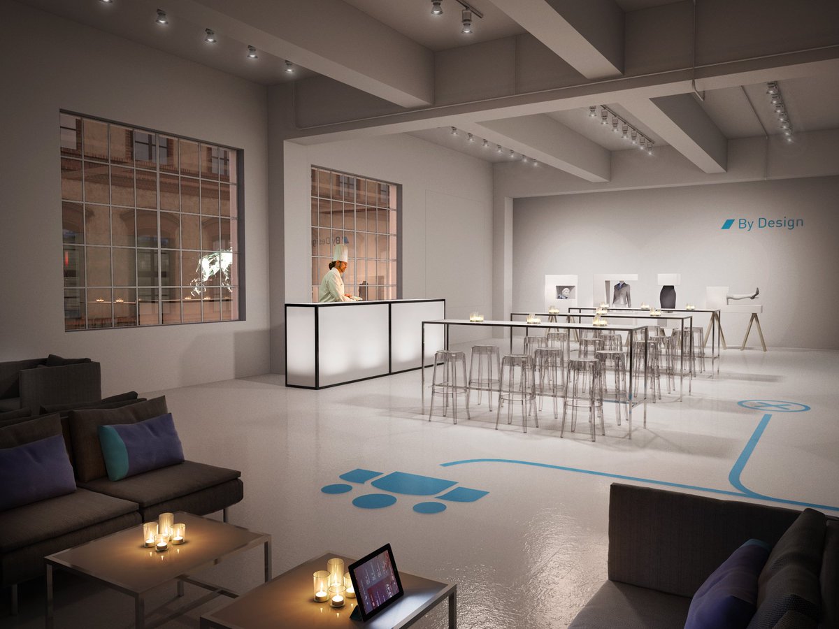 #JapaneseDesign at #NewYorkLoft #Location05: a render on behalf of <a href="/INCAevent/">INCA Productions</a> for an <a href="/ANA_Airlines/">ANA Airlines</a> event. Enjoy!