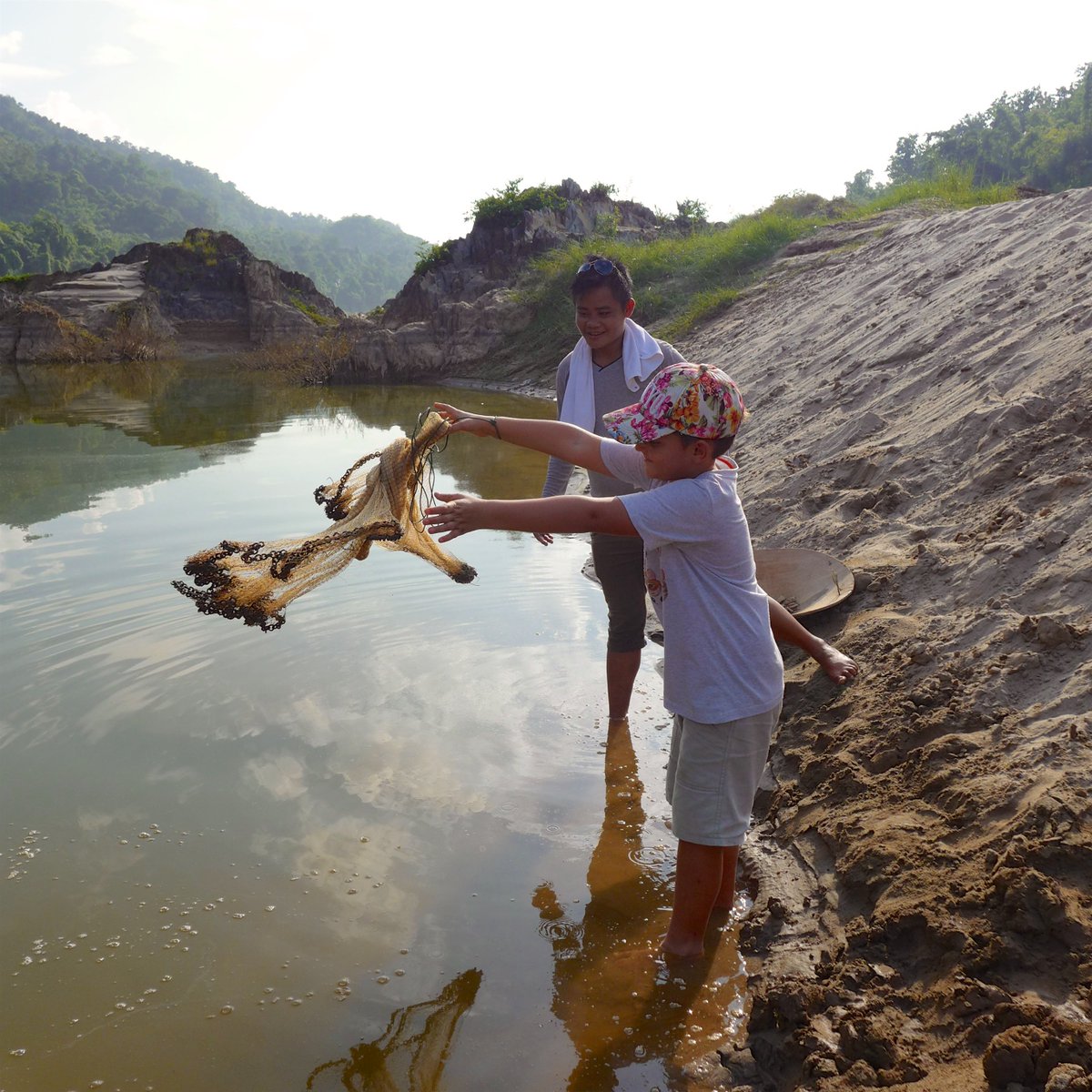 kamulodge's tweet photo. Thrilling #outdoor games in our Family 2 Nights’ #Camping #Adventure beckons young #campers. Are you game? #Laos https://t.co/Ci2OTdbPmz
