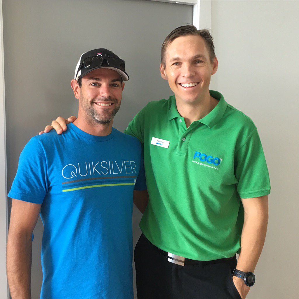 Brad_Beer's tweet photo. #triathlon reunion 2day w @KempyTri @pogophysio-gr8 to connect after 15years! #runpainfree #triathlon https://t.co/qNGQ22pGVR