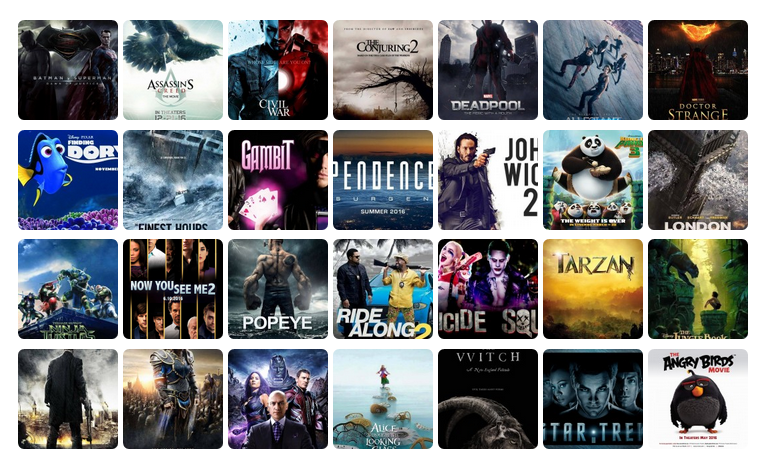 uzoneindonesia's tweet photo. Jadwal 30 Film Hollywood 2016 - https://t.co/JrqOGrAE0I https://t.co/73ukbU8gsR