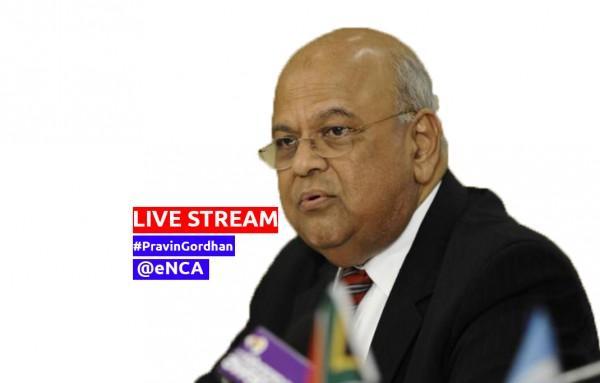 [LIVE STREAM] Watch #PravinGordhan give a live press conference at 1pm >> bit.ly/1SWIF4P