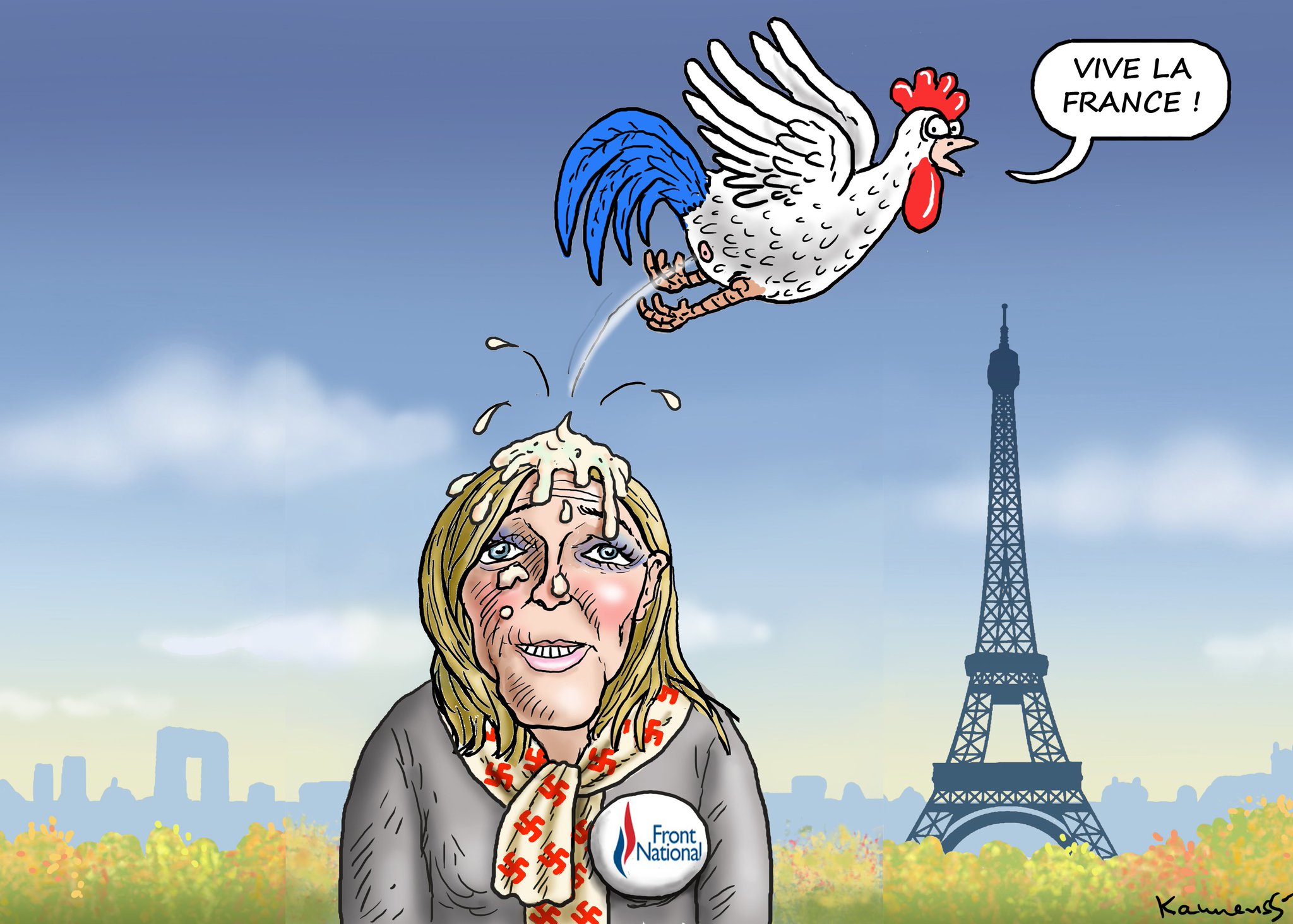 карикатуры франция