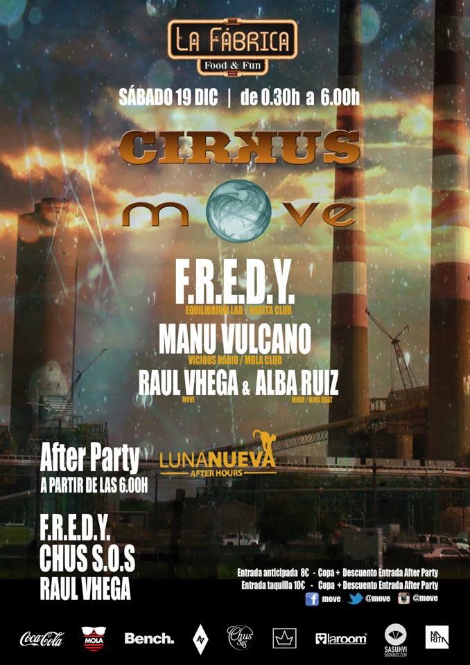 Este sábado tenemos una nueva cita en move&amp;cirkus