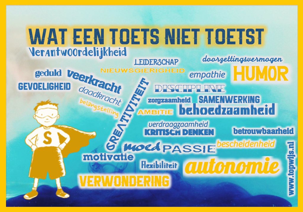 MarjoleinPloegm's tweet photo. 'Cito' meet vooral veel niet. Zoals persoonlijkheid en 40 vd 52 kerndoelen. Gelukkig maar. Mits we daarnaar handelen https://t.co/Bc43nVaal2