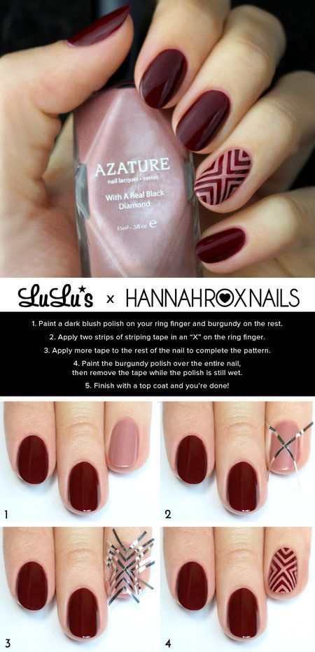 _nailartideas's tweet image. # #8211 #lulus #nailart #prettymani #Art #nail
Please RT: nailart-ideas.com/deep-wine-nail…