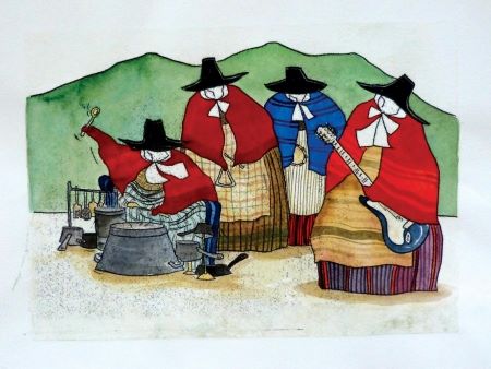 Mwy o luniau Ruth Jen i gyrraedd Oriel Tonnau yfory! New stock of Ruth Jen's work arriving at Oriel Tonnau tomorrow!