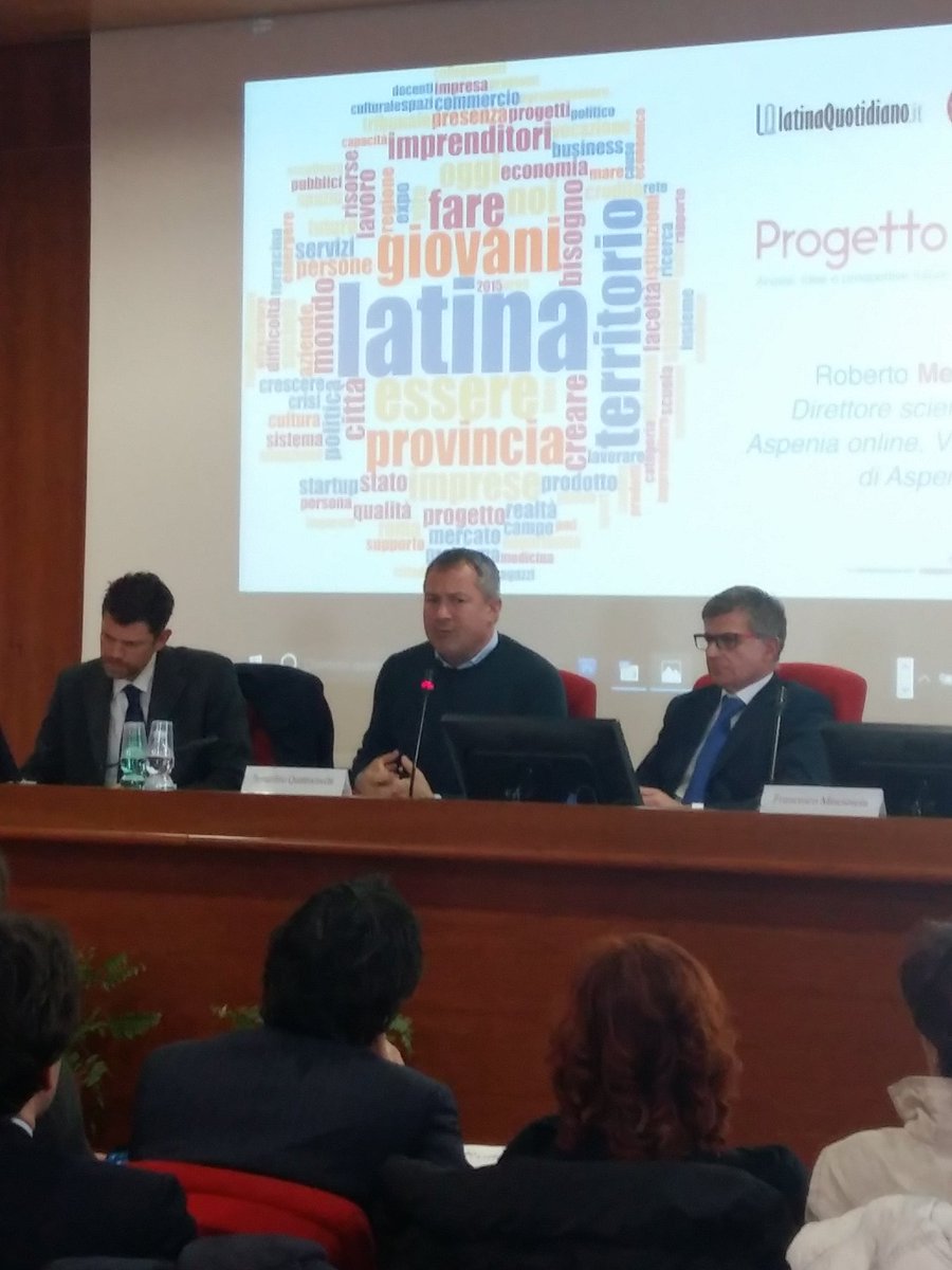 LatinaQTW's tweet photo. #ProgettoLatina Quattrociocchi: perché non creare un brand #Latina che la faccia identificare a livello nazionale? https://t.co/NcU2VoUxE3