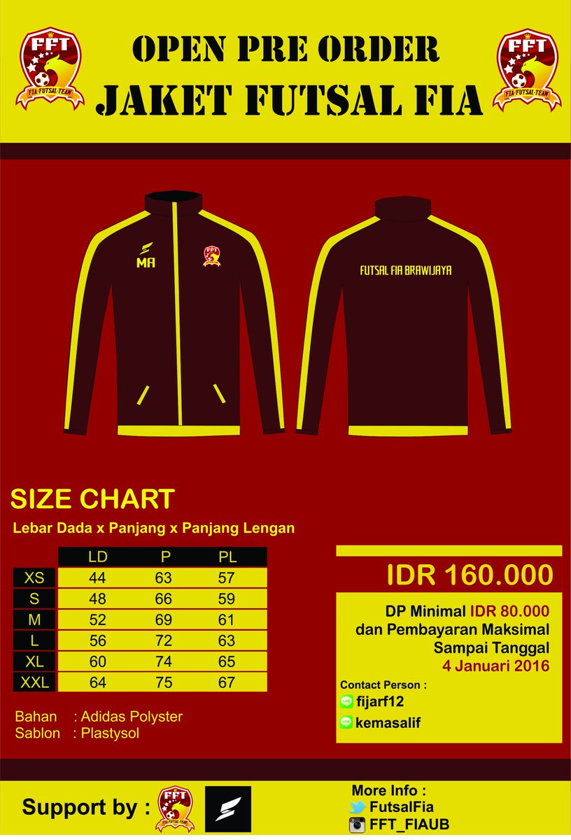 Ayoo monggo Open Pre Order 
Pre order : 14 Desember - 4 Januari 2016 DP : 80.000 Cc <a href="/mafiosoFiaub/">MAFIOSO</a>