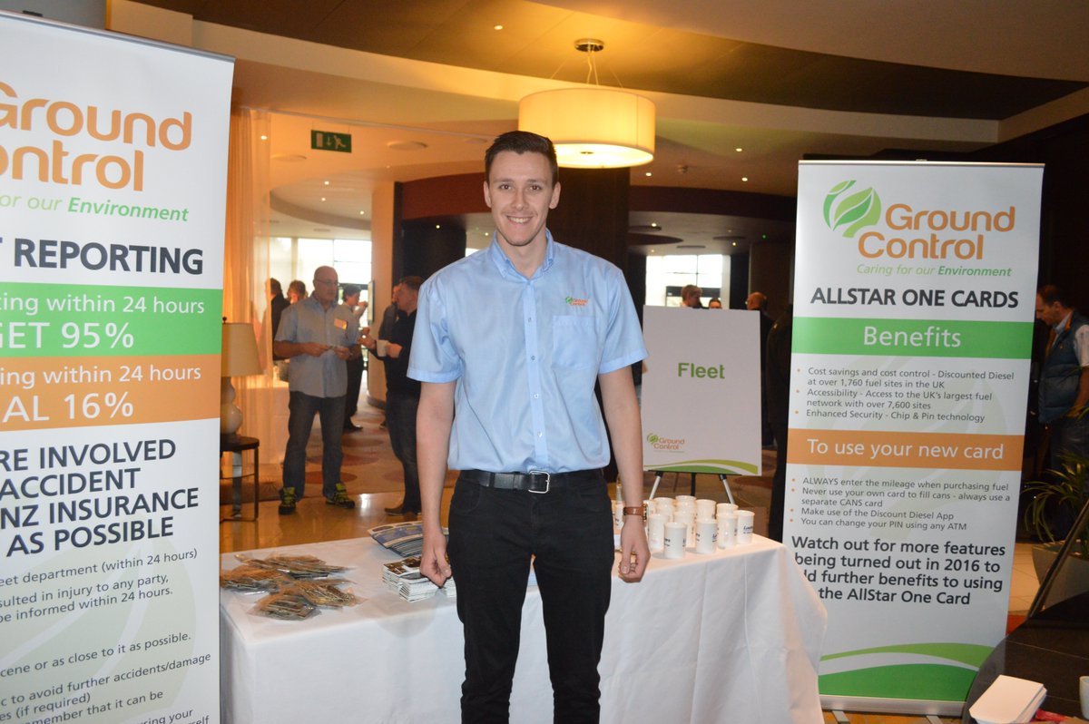 GroundControlGC's tweet image. Our #Fleet Manager Ryan manning his stand at Friday&apos;s #GCconference! @GCFleet