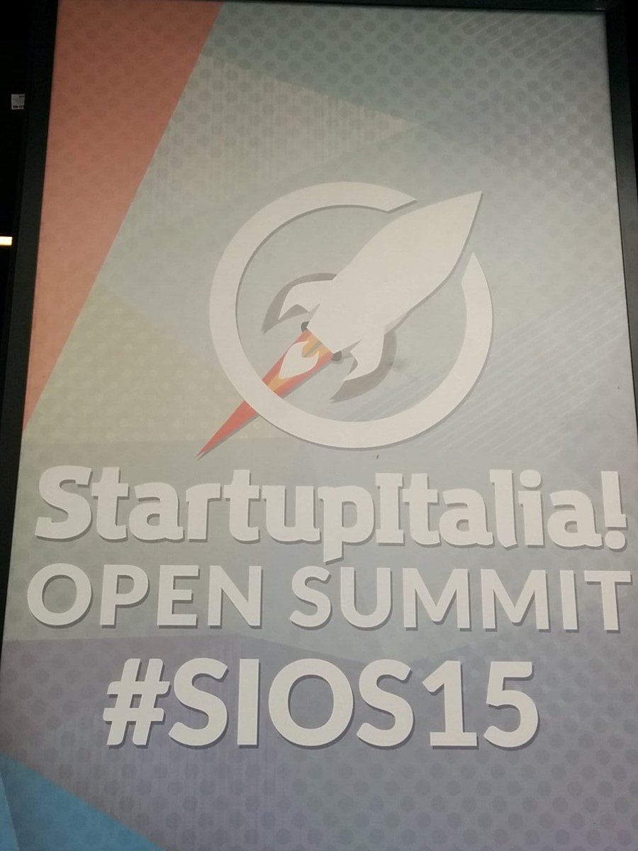Booshapp's tweet photo. Anche #Boosha presente a StartupItalia open summit. #SIOS15 https://t.co/FwJdwHqzwt