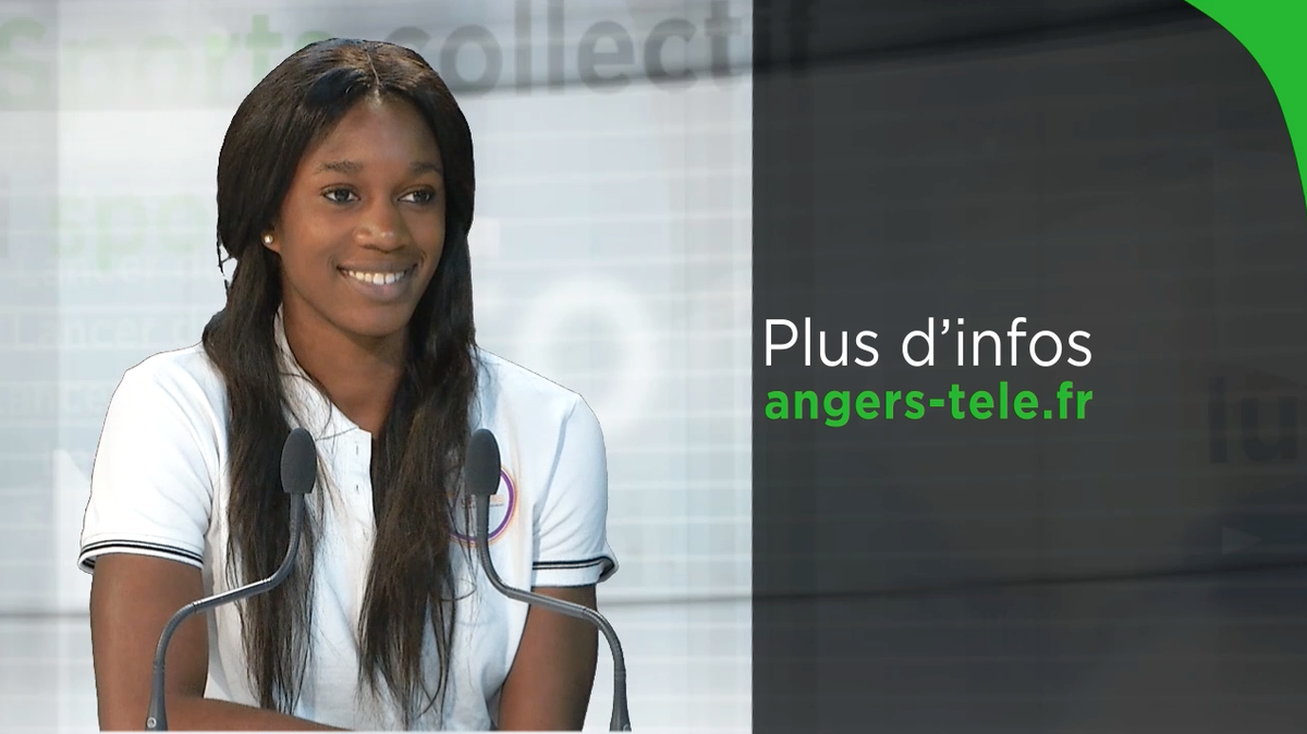 AngersTele's tweet photo. [Lundi Sport - ce soir à 19h15] Invitée de Thierry Lardeux cette semaine : Marie Mané, nouvelle ailière de l'@ufab49 https://t.co/aDjglBg8p1