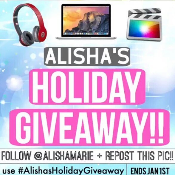 HelloSeptember4's tweet image. #AlishaHolidayGiveaway