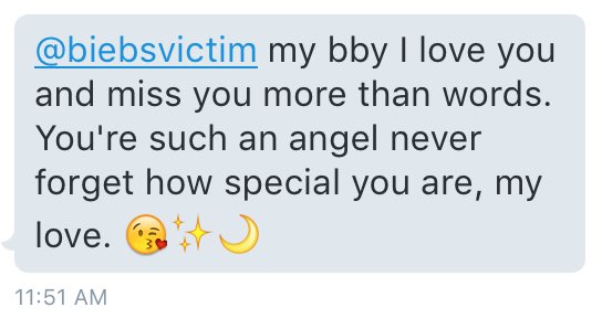 postingdms's tweet image. @biebsvictim