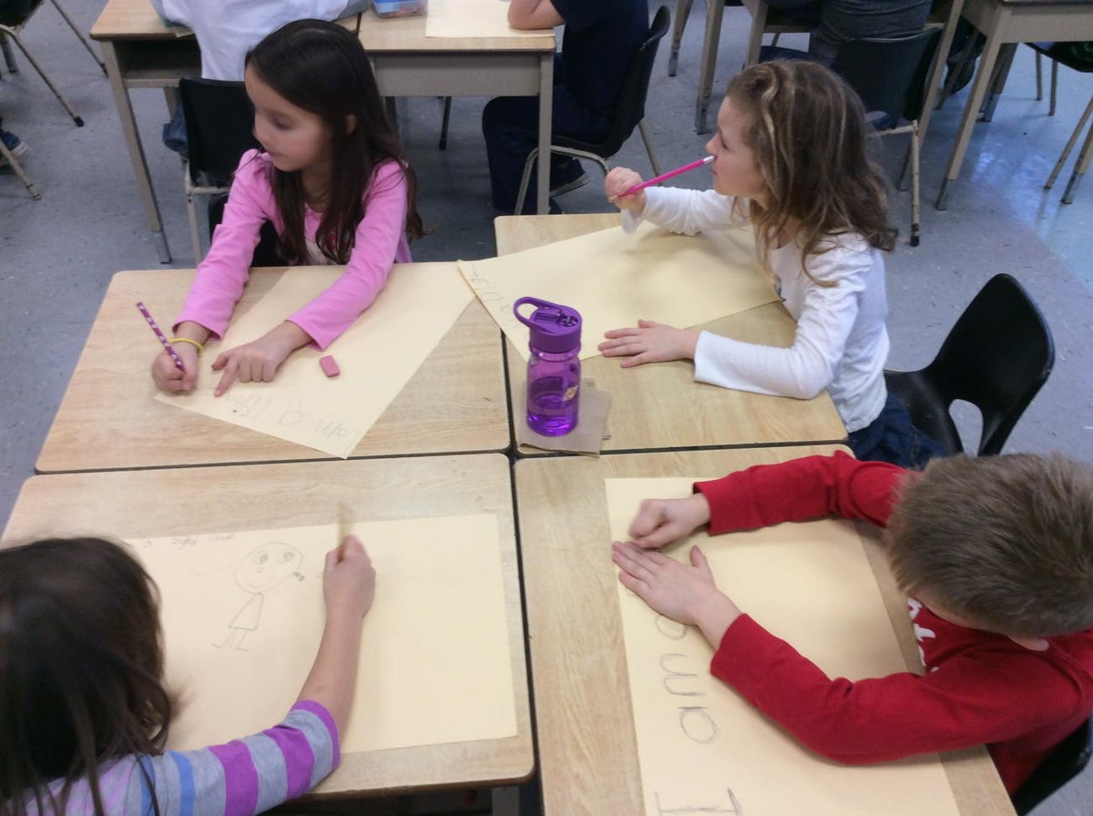 14DLT's tweet photo. Gr.1B at Anderdon Public are working on their #digitalcitizen posters! https://t.co/gKldeeVYGs