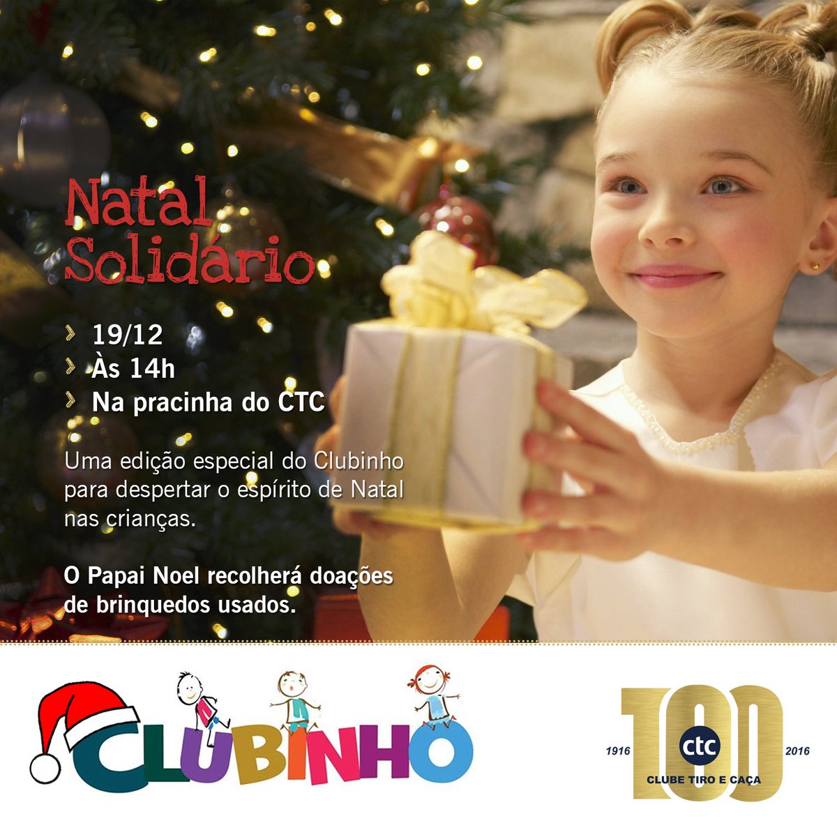 CTCLajeadoRS's tweet photo. Vai ter Clubinho de Natal! :)
https://t.co/1rLPkcT0PQ https://t.co/CYVsUAXnux