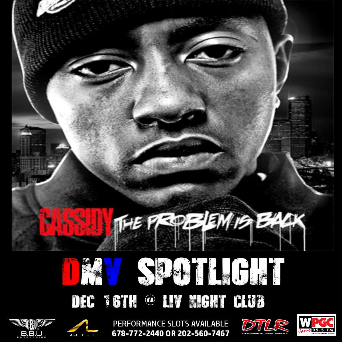 TEAMBBUDMV's tweet photo. This Wednesday #dmvspotlight hosted by @tonyredz247 special guest @cassidy_larsiny @ALLDAYINDAPAINT @CEODENDEN https://t.co/kRGlsV7Z2G