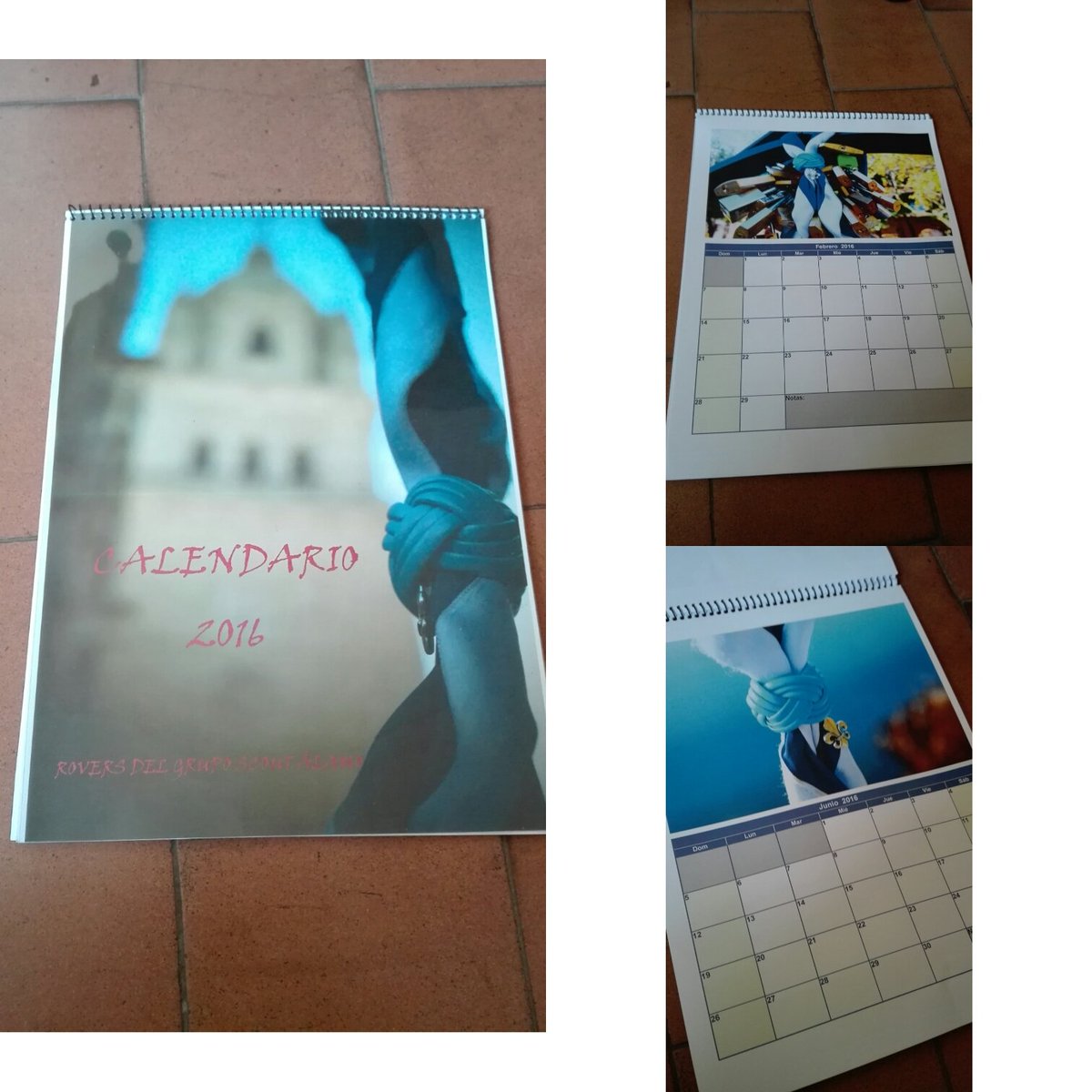ClanArawak's tweet photo. Los clanes Arawak e Itakua del GSÁlamo vendemos calendarios para recaudar fondos para el III Festicamp (precio: 4€) https://t.co/WWTUL8Xp32