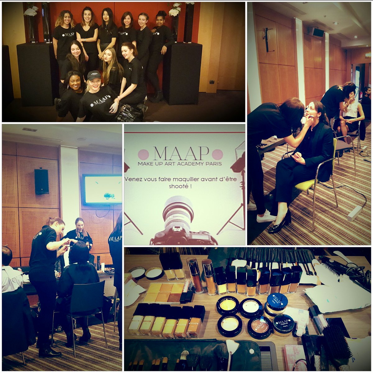 Make up &amp; coiffure <a href="/PullmanDefense/">Pullman La Défense</a> !Merci à MAAP!#art #beauty #girlpower #lipstick #shooting
ecoledemaquillage.net/blog/