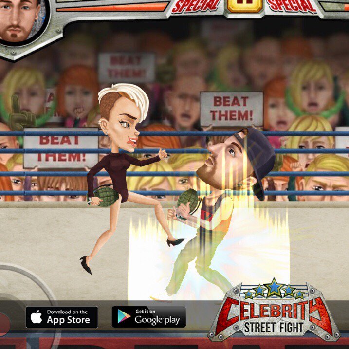 Famous_boy89's tweet image. (ò_ó) Play your favorite celebs in #CelebrityStreetFight FREE --&amp;gt; bit.ly/getstreetfight