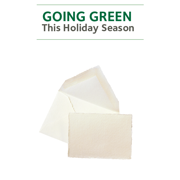 WasteManagement's tweet image. Save money and paper by going digital and sending holiday greetings and invitations via e-mail.