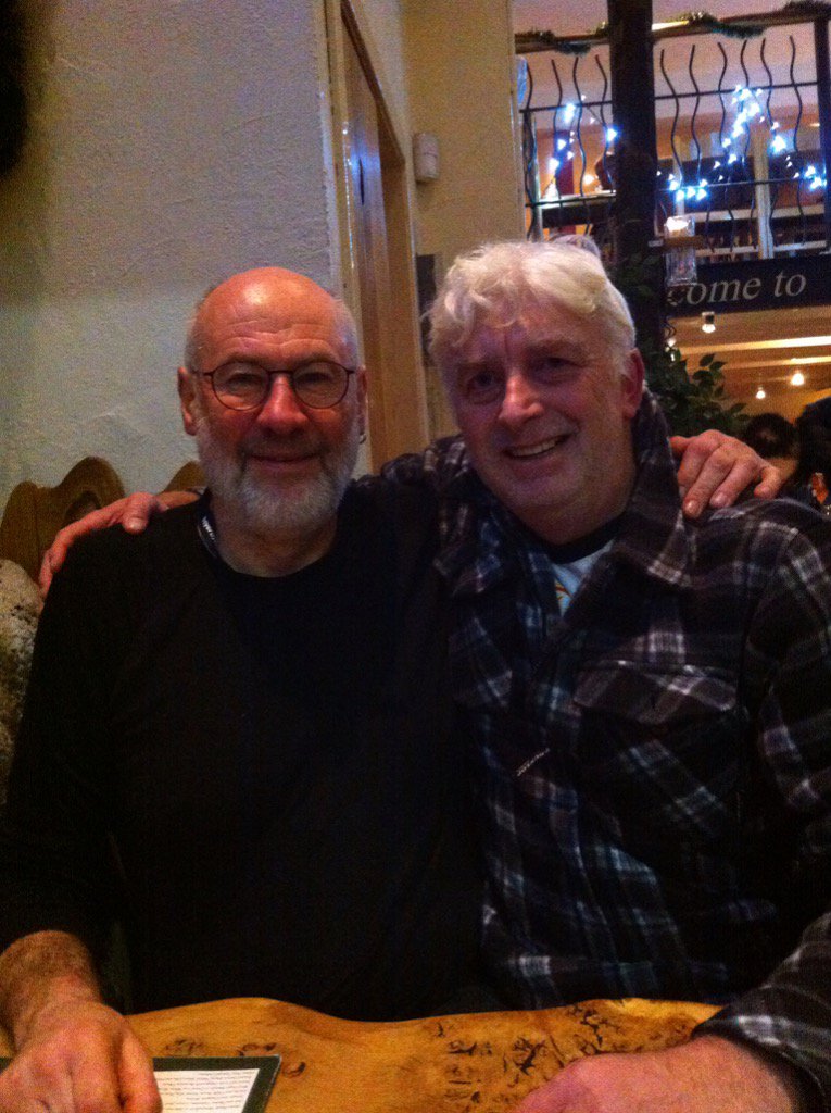 RollerBallPaul's tweet photo. @FishDerekDick Amazing show in Glasgow last night. Thanks for the pic. 30 years on. https://t.co/vz2G5Y9Avt