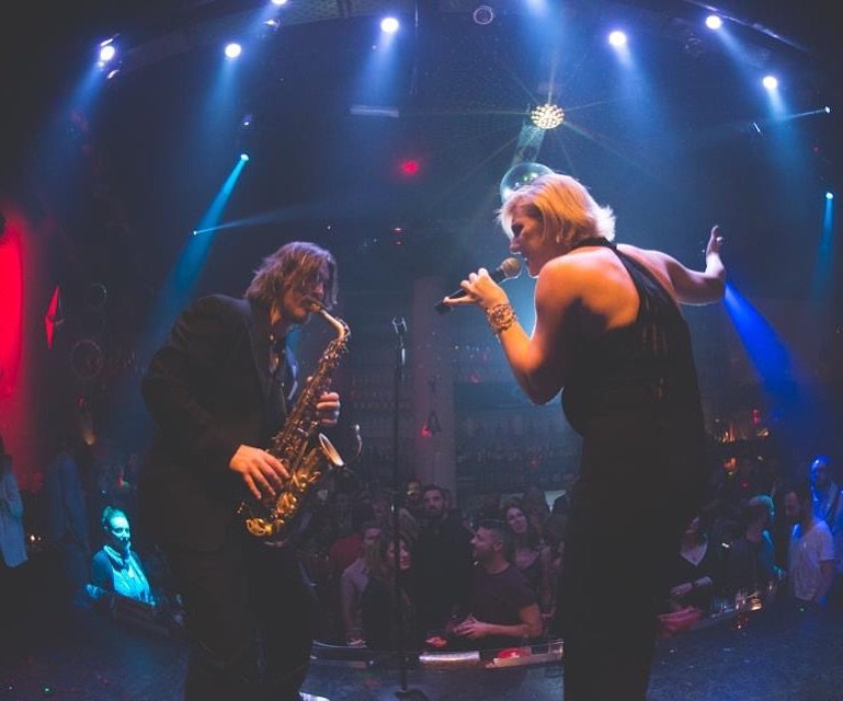 ShamoneClub's tweet photo. Joanna and Sam on saxophone! https://t.co/QzRThZ1fl8