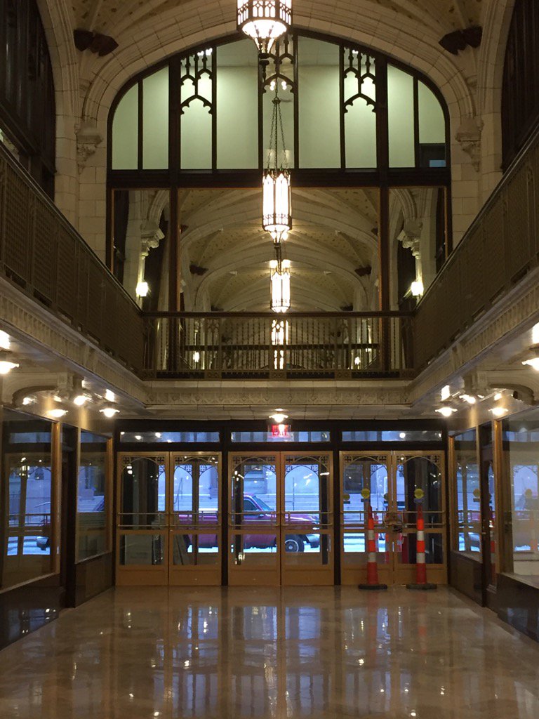 WebsterArtSci's tweet photo. Sneak peek at the shiny new #websterarcade building in downtown #stl! @websteru https://t.co/lJ7eJjaXVq