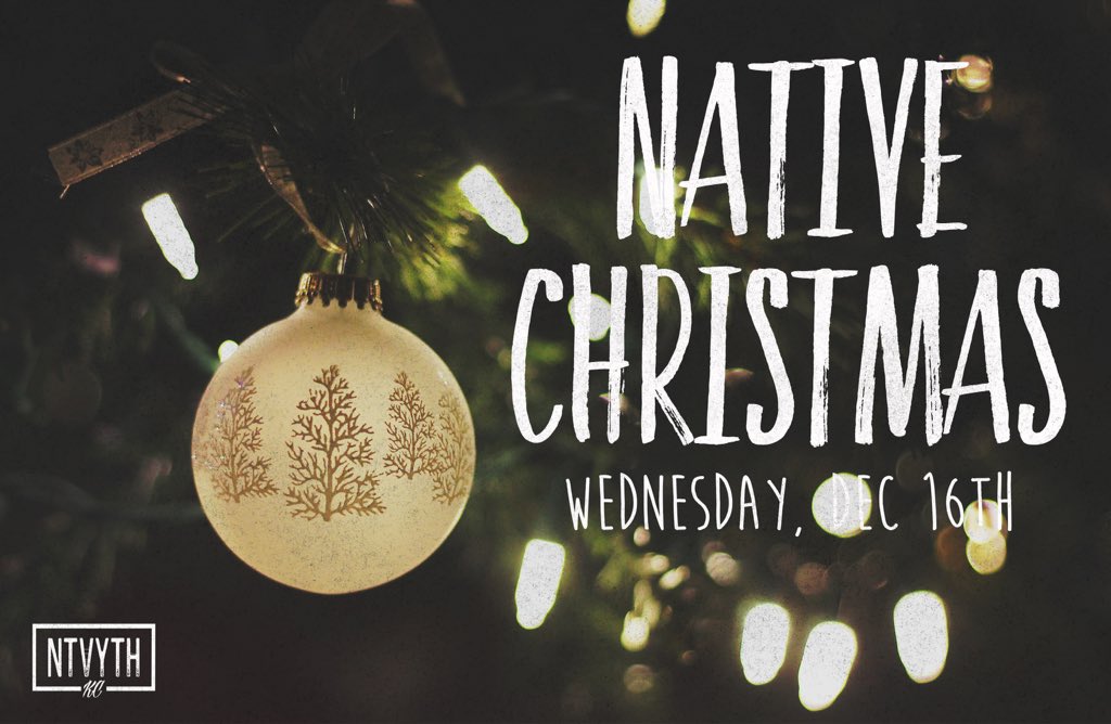 nativeyouthkc's tweet photo. ✌🏾 DAYS AWAY!
Don't miss Native Christmas—it's the most wonderful time of the year
#showupearly
#NativeChristmas https://t.co/qO1w5CXsdr