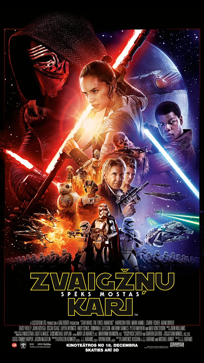 Vēl 5 dienas #StarWars