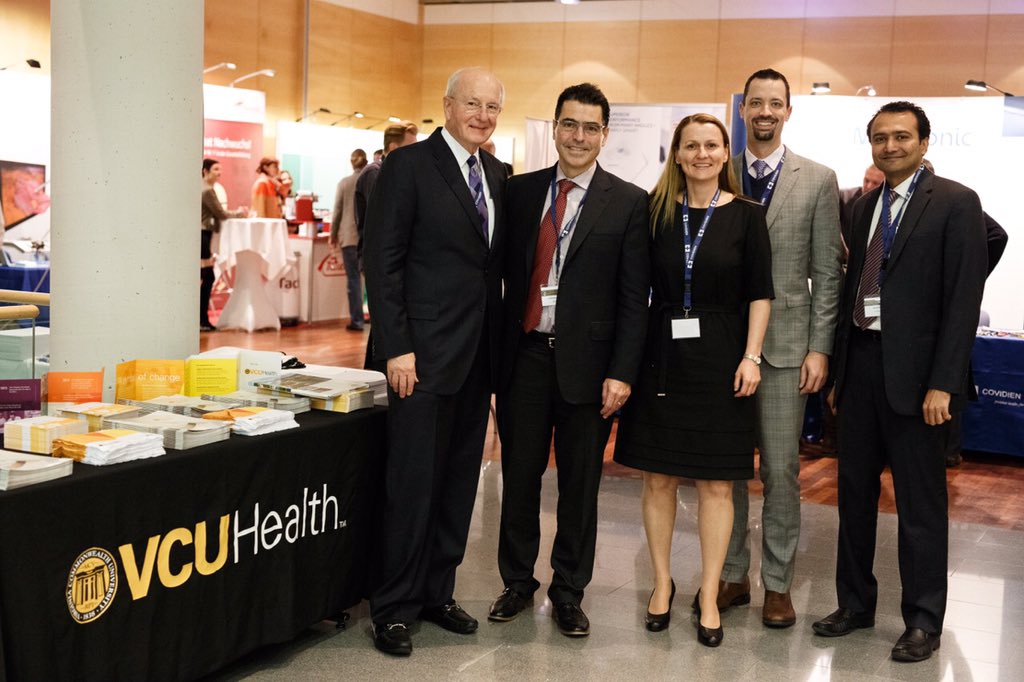 Back from Salzburg - great meeting - at VCU table - surgery-meeting-salzburg.com/richmond-meets…