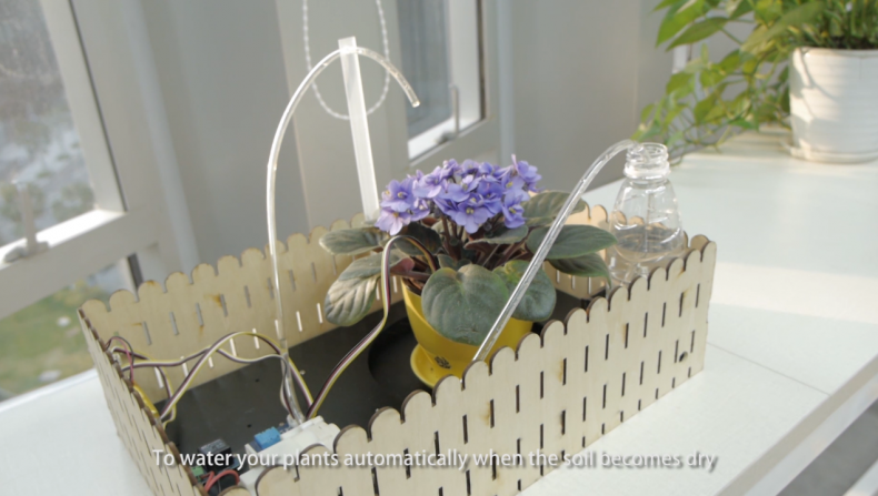 seeedstudio's tweet photo. DIY an #Automatic Garden Irrigation without #coding #SeeedRecipe: https://t.co/147aiVGqAy https://t.co/rrr0oBSeK0