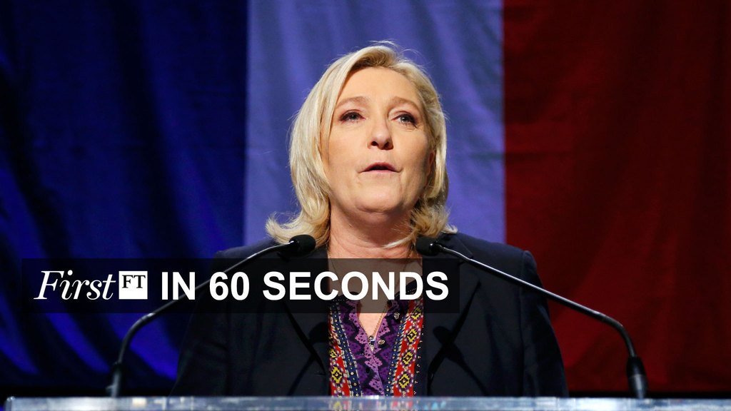 africamoneyexpo's tweet image. #USAfricaBF Trade: In Monday's #FirstFT World in 60 Seconds video, French voters repel rig…