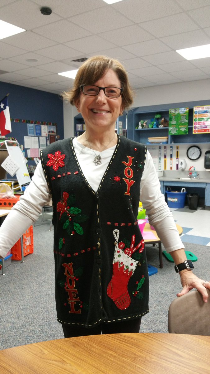 HruzekJ's tweet photo. Ugly sweater contest...
#kdepride #davidsonpta https://t.co/bNHT2x8piL