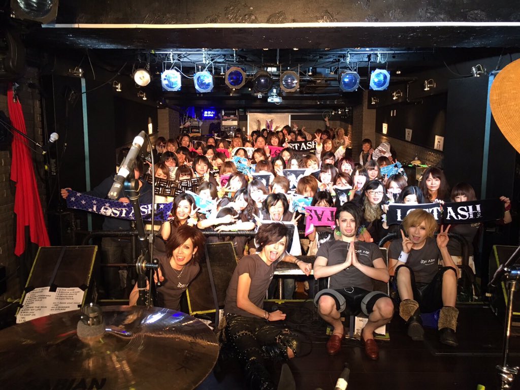 Sai__LOST_ASH's tweet photo. 仙台最後のイベントとワンマンありがとう！！

本当に楽しかった*\(^o^)/*
最高の思い出です！

本当に本当にありがとう。 https://t.co/89lNuATlGQ