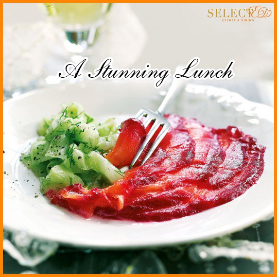SelectED_SED's tweet photo. A stunning #Christmas lunch is incomplete without Beetroot and Vodka cured Salmon! #ChristmasyDelights https://t.co/1cMJlFTwaY