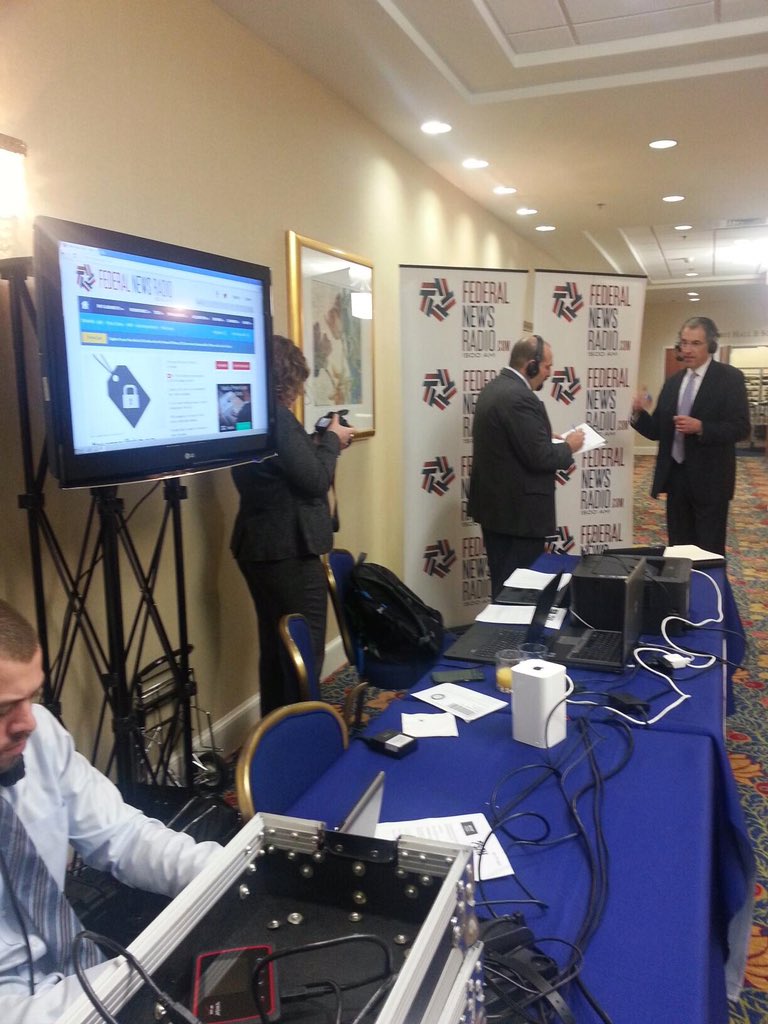 RWPartners's tweet image. Hanging out with @FedNewsRadio at the #NCMAgcms come see us @ booth 107 for #freebies #raffle and #chocolate