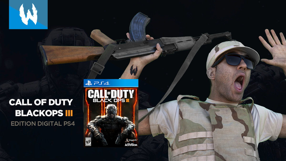 WaRTeK's tweet photo. CONCOURS - DAY 1
Pour gagner la version digitale de BO3 sur PS4 :
- Follow moi et RT. Bonne chance !
#BlackOps3 https://t.co/H5DFpCVFJl