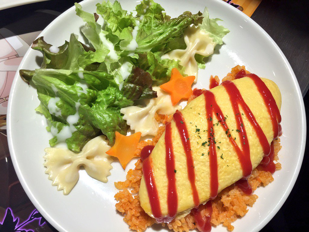 七瀬家のオムライスとmezzo