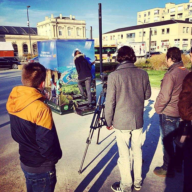 Remytal's tweet photo. #ArdenBox fait la #Promotion de @TourismArdennes à @VilledeReims #Ardennes #Tourisme @media_talacom #markterr https://t.co/dEbTcTMgqw