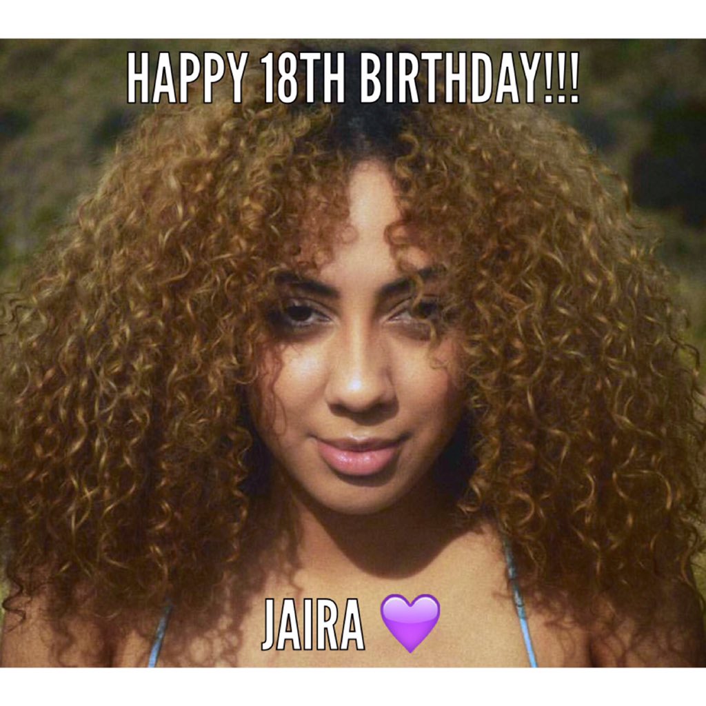 FLAVAHZcrew's tweet photo. We are celebrating the last Flavah birthday of the year, by wishing @jairamiller a very Happy 18th birthday!! 🎈🎂💜 https://t.co/vnfWTNhXb9