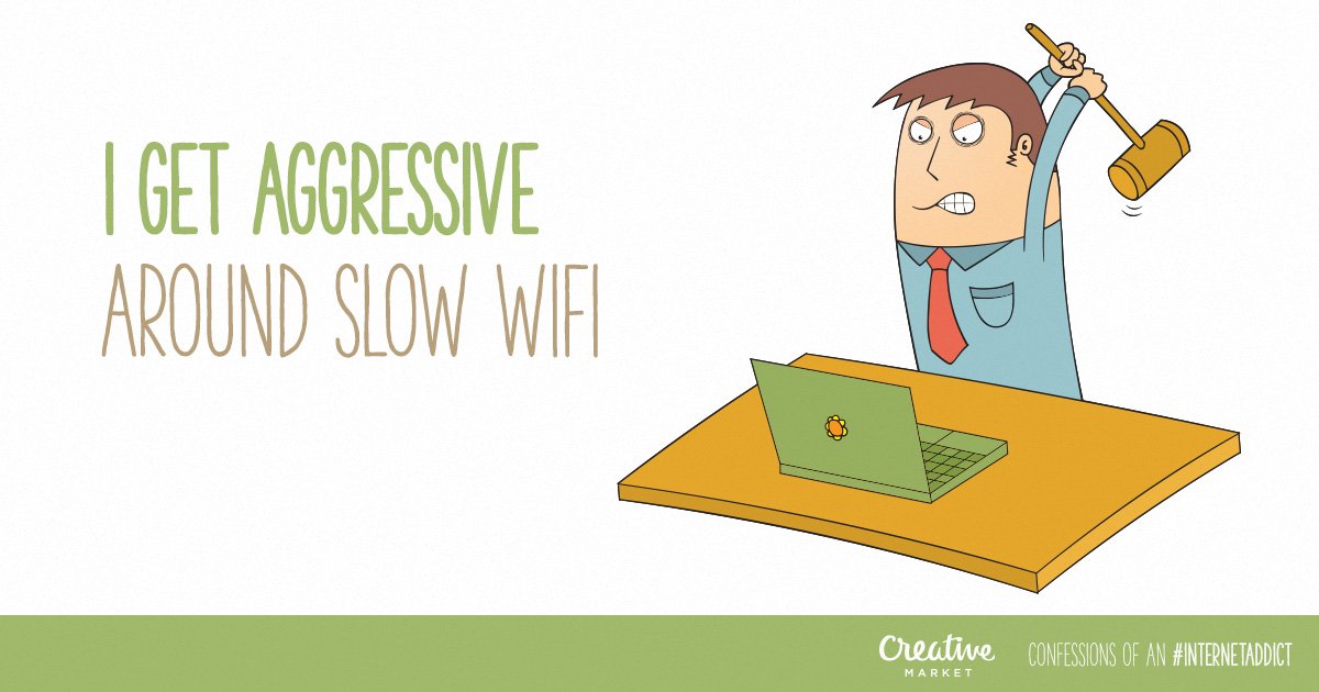 CreativeMarket's tweet image. 😤🔨 Just a TINY bit aggressive... [10 Confessions of an #InternetAddict → crt.mk/VQWQO ]
