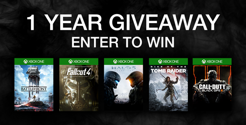 GamerDVRcom's tweet photo. [GIVEAWAY] Halo 5, Tomb Raider, Fallout 4, Black Ops 3, and SW Battlefront!

RT &amp; enter here https://t.co/XMo96YRlMw https://t.co/CTiHJx8sNY