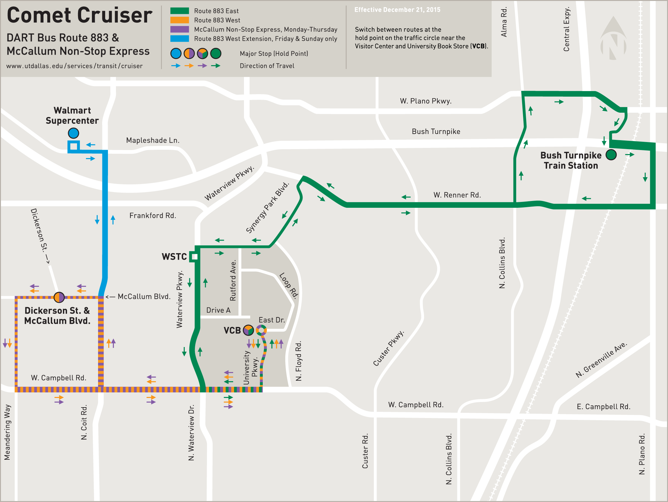 Bus 883 Route Map Utd Comet Cruiser On Twitter: "Effective Mon 12/21, The 883 Route Will  Change Due To Construction. Rutford & Drive A Stops Will Be Out Of Service.  Https://T.co/Jfh9Trcj6W" / Twitter