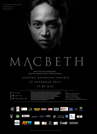 SumaUI's tweet photo. Teater Tangga dengan bangga mempersembahkan pentas MACBETH, diadaptasi dari karya Shakespear’s. Info: @teatertangga https://t.co/FmUImdro3T