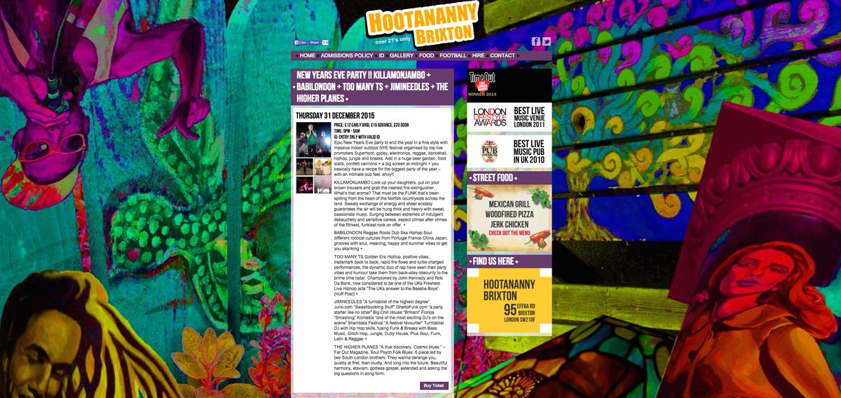 TheHigherPlanes's tweet photo. on #NYE we're at @HootanannyBrix! w/@Killamonjambo @babilondonuk @TooManyTs @jimineedles https://t.co/F9KSsadkC5 https://t.co/pQF1wcdymC