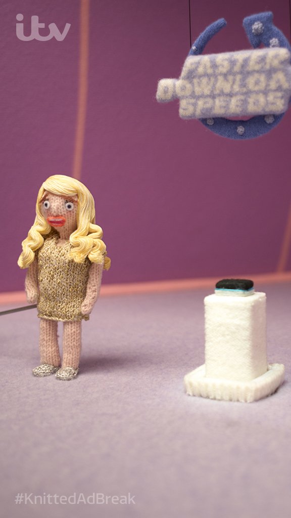 bt_uk's tweet photo. This Friday, @ITV will be showing a full #KnittedAdBreak for @ITVTextSanta. Recognise this one? https://t.co/tGYtbjBe2A