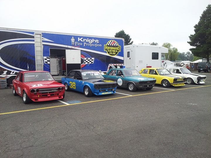 claude_hoffman's tweet photo. The Ermish stable here at the portland historics! https://t.co/NxVCLuUjYt