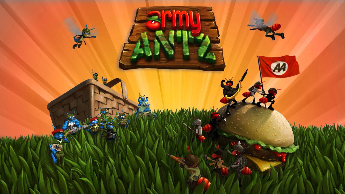 ArmyAntz's tweet photo. BIG CHRISTMAS GIFT! @ArmyAntz at an exclusive price of $0.99. https://t.co/yktIhOpdGi #indiedev @AppStoreGames https://t.co/U4BZ7Sohnr