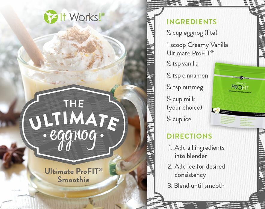 noelleacraddock's tweet photo. This Ultimate #Eggnog #recipe will have you saying "Happy Holidays" with every sip! 🎄 #ultimatePROfit https://t.co/Fbj8xepzhg