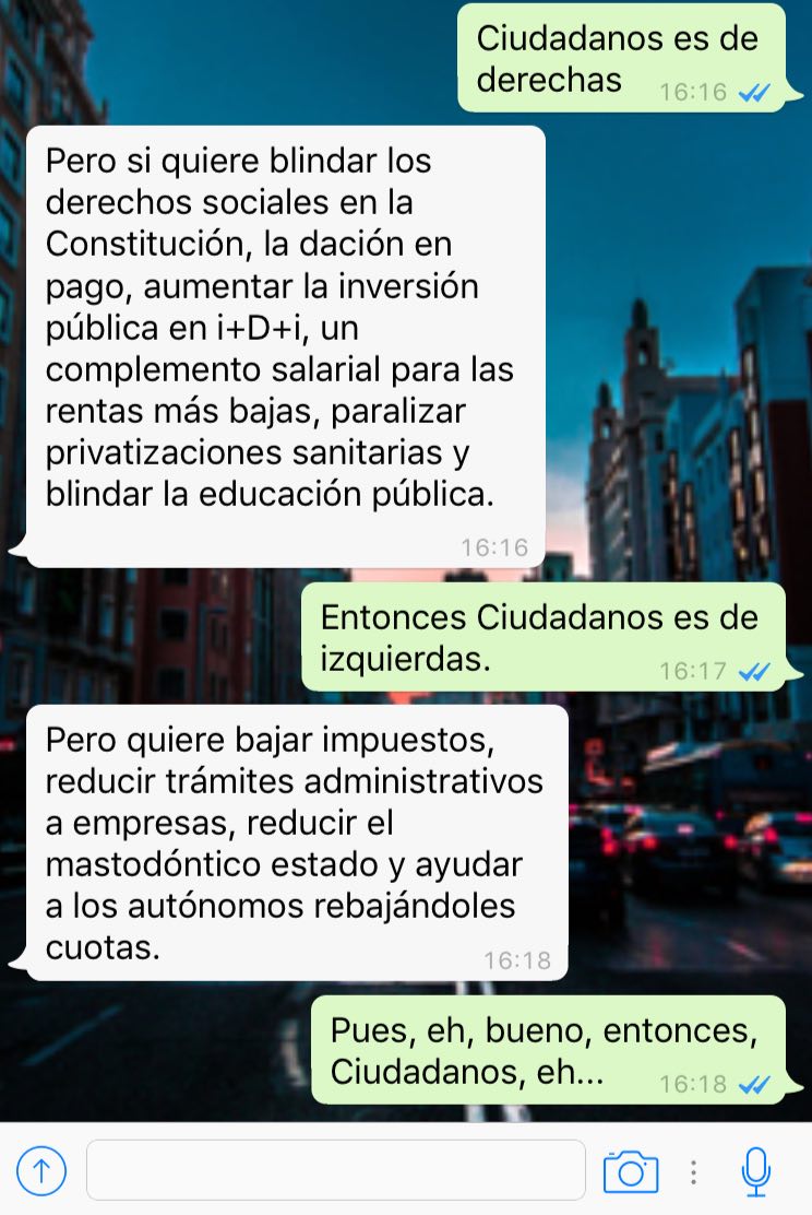 AlfonsoRSanchez's tweet photo. Ciudadanos es de...centro ;-) @CsAlcorcon @Albert_Rivera @CiudadanosCs @Cs_Madrid @CsMadridCiudad https://t.co/iB8hyoEbDM